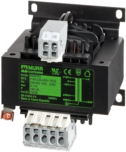 MTS 1-PHASE SAFETY TRANSFORMER at Murrelektronik Online-Shop