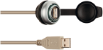 EOL - MSDD INST. SOCKET USB BF.A. 0,6M CABLE 
