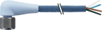 M12 female 90° A-cod. with cable F&B Pro 