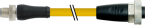 M12 Power male 0° L-cod. / 7/8'' female 0° 