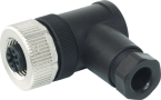 M12 female 90° A-cod. screw terminal 