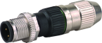 MOSA M12 male 0° field-wireable (IDC) 
