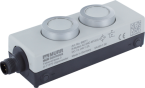 Reset button with 2 push buttons 