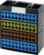 POTENTIAL TERMINAL BLOCK BL.YELL.BR.BL 