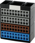POTENTIAL TERMINAL BLOCK GRAY GRAY BR BL 