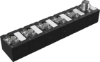 PD67 power distribution, 5 ports, 2x16A 