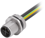 MurrElektronik Cable ART.NR.3813151 MSFL0-H-RJB0.6 PUR 3X0.25 17415 3-Pin Conn 
