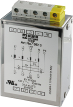 MEF EMC-FILTER 3-PHASE 1-STAGE WITH NEUTRAL 