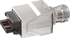 Push Pull Power male 0° spring-cage connection 