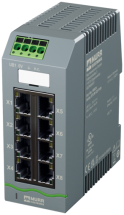 Xelity 8TX Managed Switch 8 Port 1000Mbit ProfiNet IP20 