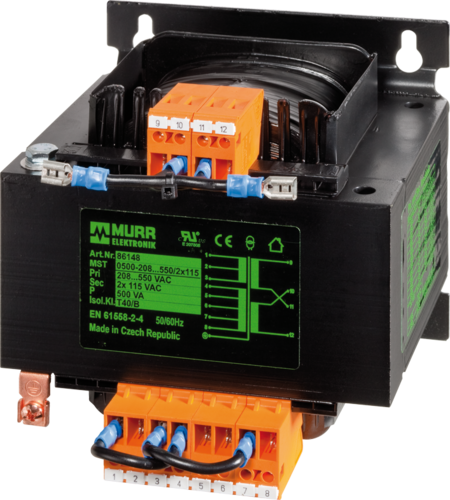 MST 1-PHASE CONTROL AND ISOLATION TRANSFORMER