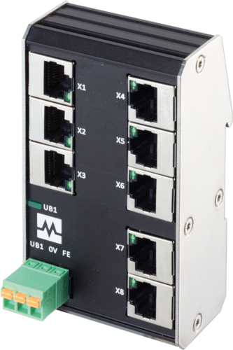 Xenterra 8TX unmanaged Switch 8 Port 1000Mbit Murrelektronik