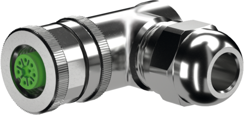 M12 female 90° A-cod. screw terminal Murrelektronik Shop