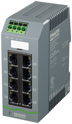 パリコレクション Xelity 8TX IP20 ProfiNet 1000Mbit port 8 switch managed フラワー・リース