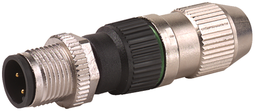 パーマロッド　AG.YYMMYY Connector: 5-pin M12 axial male L-coded, 16-14 AWG (PN# 7000