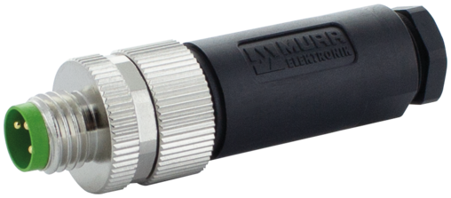 M8 male 0° A-cod. screw terminal Murrelektronik Shop