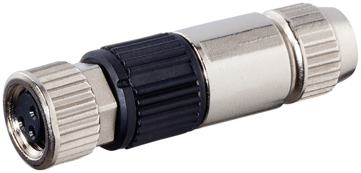 M8 female 0° A-cod. IDC