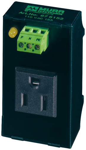 MSVD POWER SOCKET NEMA WITH LED Murrelektronik Shop