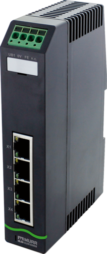 Xelity 4TX Unmanaged Switch 4 Port 100Mbit Murrelektronik Shop