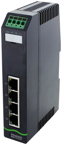 Xelity 4TX Unmanaged Switch 4 Port 100Mbit Murrelektronik Shop