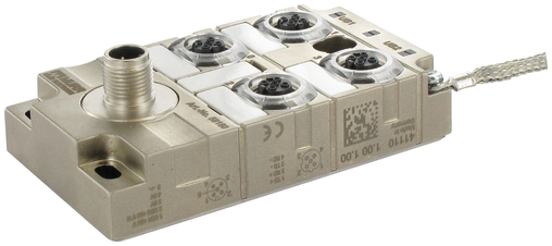 Tree 4TX IP67 Metal - Unmanaged Switch - 4xM12 Murrelektronik