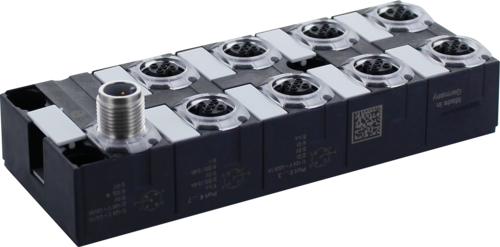 MVP12 plastic DI8 DO8 IO-Link I/O module