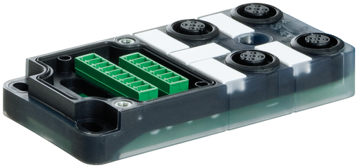 EXACT12, 4XM12, 5-POLE, BASIC HOUSING, W.O. LED'S