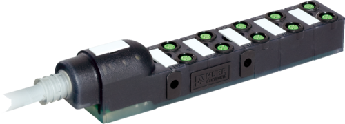 EXACT8, 10XM8, 3 POLE MOULDED CABLE Murrelektronik Shop