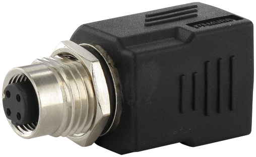 Adaptor M12 female / RJ45 0°