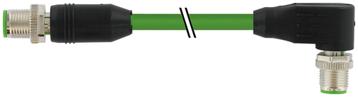 【macoron】 Exact 12 Passive Distribution Block: 8 ports, 5-pin M12