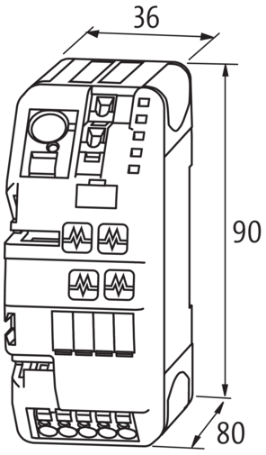 MICO BASIC 4.4 electronic circuit protection, 4 CHANNELS