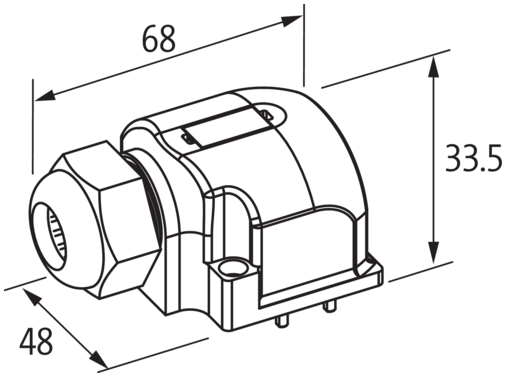 CAP FOR D-BOX M12 8-WAY 4 POLE Murrelektronik Shop